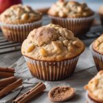 Cottage Cheese Apple Cinnamon Protein Muffins