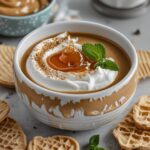 Peanut Butter Honey Greek Yogurt Dip [3 Ingredients]