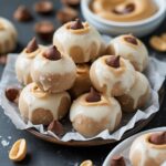 Frozen Greek Yogurt Peanut Butter Bites