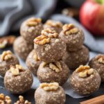 Apple Cinnamon Walnut Protein Bites