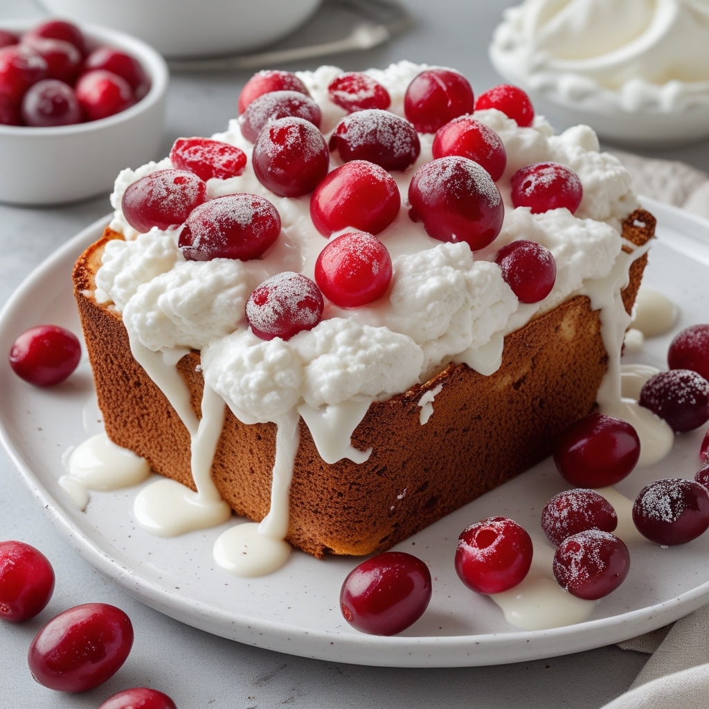 Cottage Cheese Cranberry Cloud Bread
