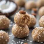 Almond Butter Coconut Protein Energy Bites