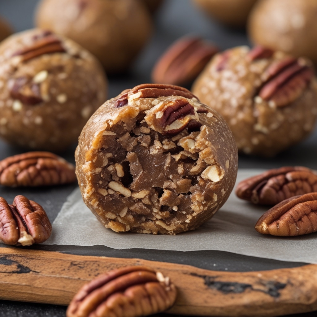 Pecan Pie Protein Energy Balls