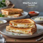 White Pizza Grilled Cheese Sandwich