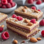 Raspberry Almond Butter Protein Energy Bars