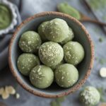 Matcha White Chocolate Protein Bites