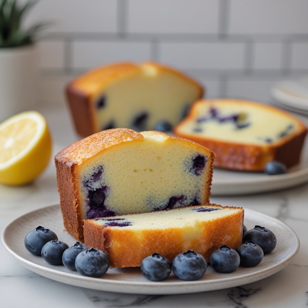 LEMON BLUEBERRY LOAF