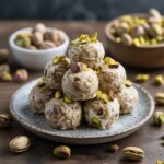 High Protein Pistachio Greek Yogurt Bites