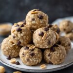 Peanut Butter Oat Cookie Dough Protein Balls