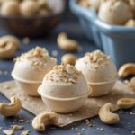 Cashew Vanilla Protein Frozen Yogurt Bites