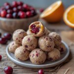 Cranberry Orange Protein Bites
