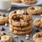 HEALTHY PEANUT BUTTER CHOCOLATE BANANA GREEK YOGURT COOKIES