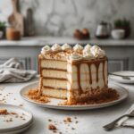 Caramel Coffee Buttercream Cake