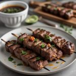 Grilled Steak Kabobs - Garnish & Glaze