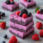 Greek Yogurt Acai Berry Frozen Bark