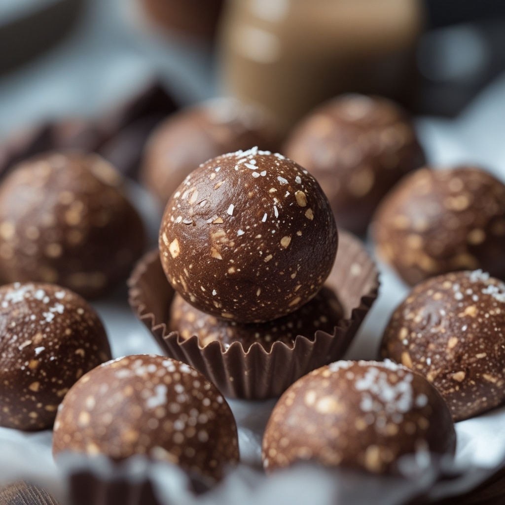 Espresso Dark Chocolate Protein Energy Balls