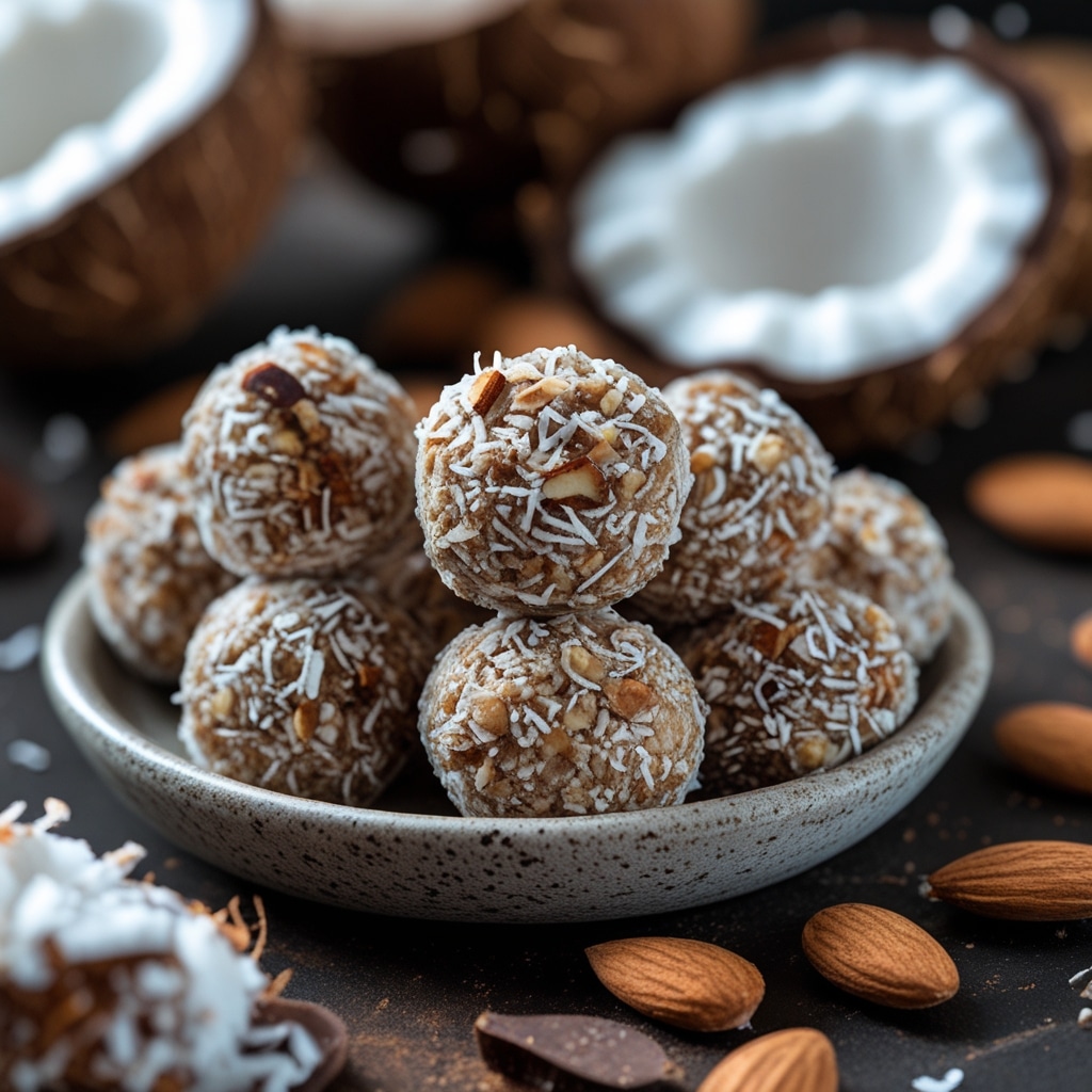 Coconut Almond Protein Energy Bites