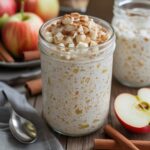 Cottage Cheese Apple Cinnamon Overnight Oats