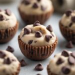 High Protein Chocolate Chip Cookie Dough Bites [No Bake]