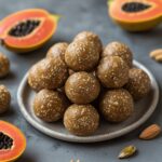 Papaya Cardamom Protein Energy Bites