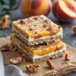 Peach Greek Yogurt Protein Energy Bars