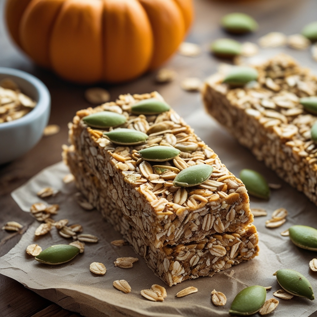 Oat Pumpkin Seed Protein Energy Bars