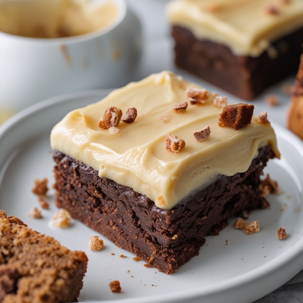 Banana Bread Brownies with Brown Butter Frosting