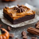 Pumpkin Workout Brownies