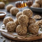 Sunflower Seed Honey Protein Energy Balls