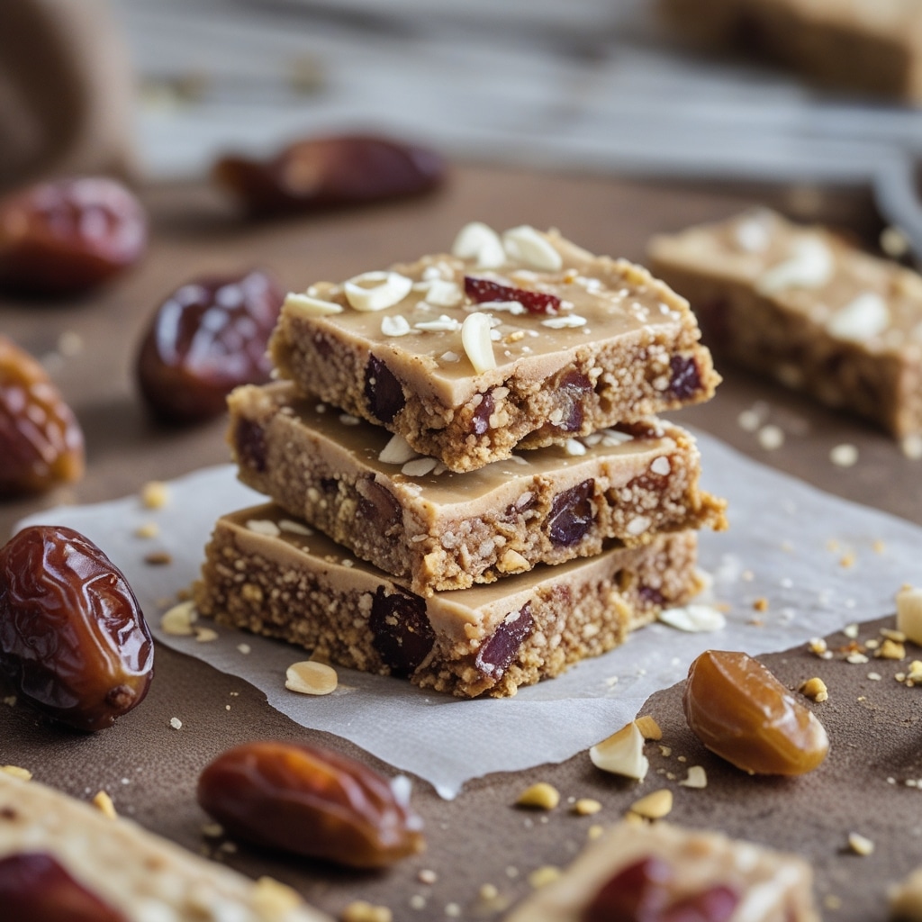 Tahini Date Protein Energy Bars