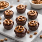 No-Bake Peanut Butter Pretzel Chocolate Bites