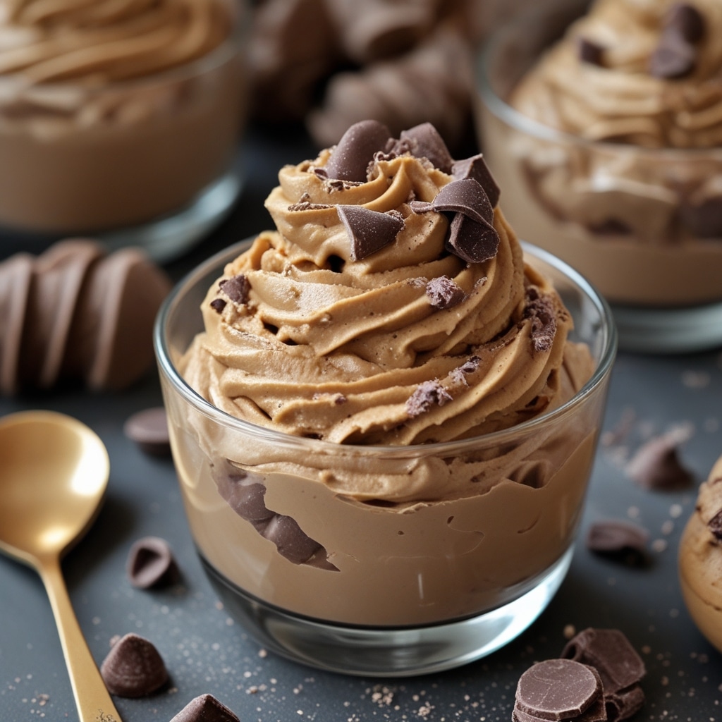 Sugar-Free Chocolate Peanut Butter Mousse