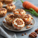 High Protein Carrot Cake Cottage Cheese Bites