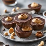 5-Ingredient Frozen Chocolate Peanut Butter Yogurt Cups