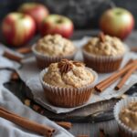 Cottage Cheese Apple Cinnamon Protein Muffins