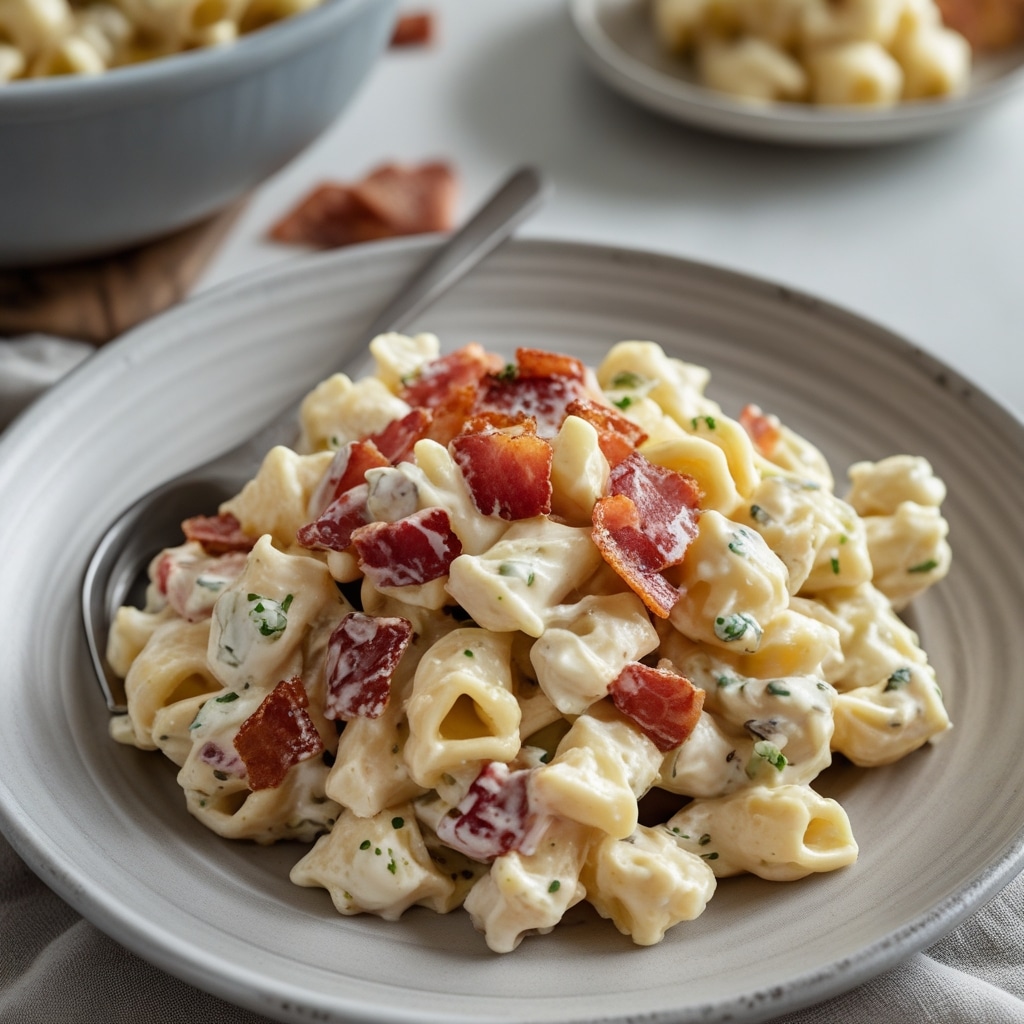 Creamy Bacon Ranch Pasta Salad