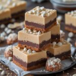 Peanut Butter Chocolate Cottage Cheese Fudge