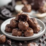 No-Bake Cottage Cheese Brownie Batter Protein Bites