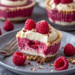 High Protein Raspberry Cheesecake Cups