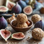 Fig Tahini Protein Bites