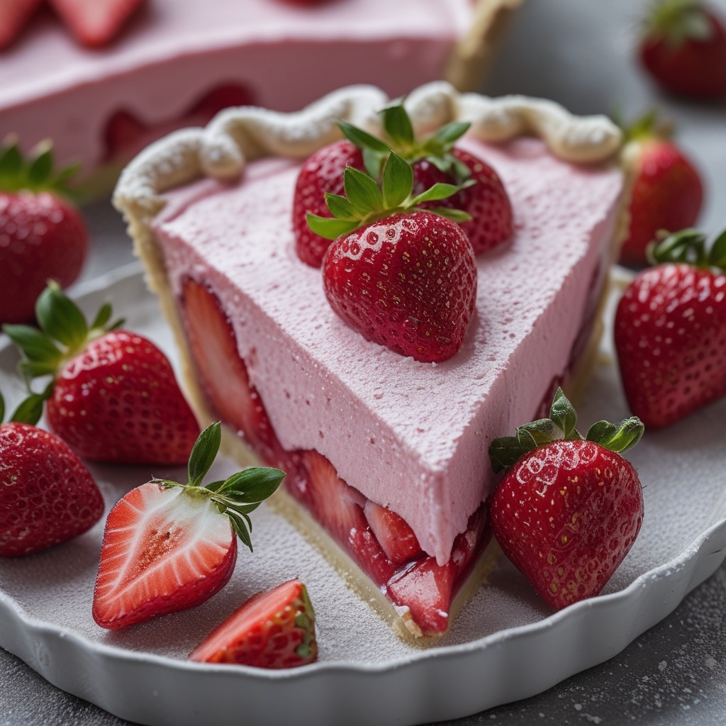Frozen Strawberry Pie Recipe