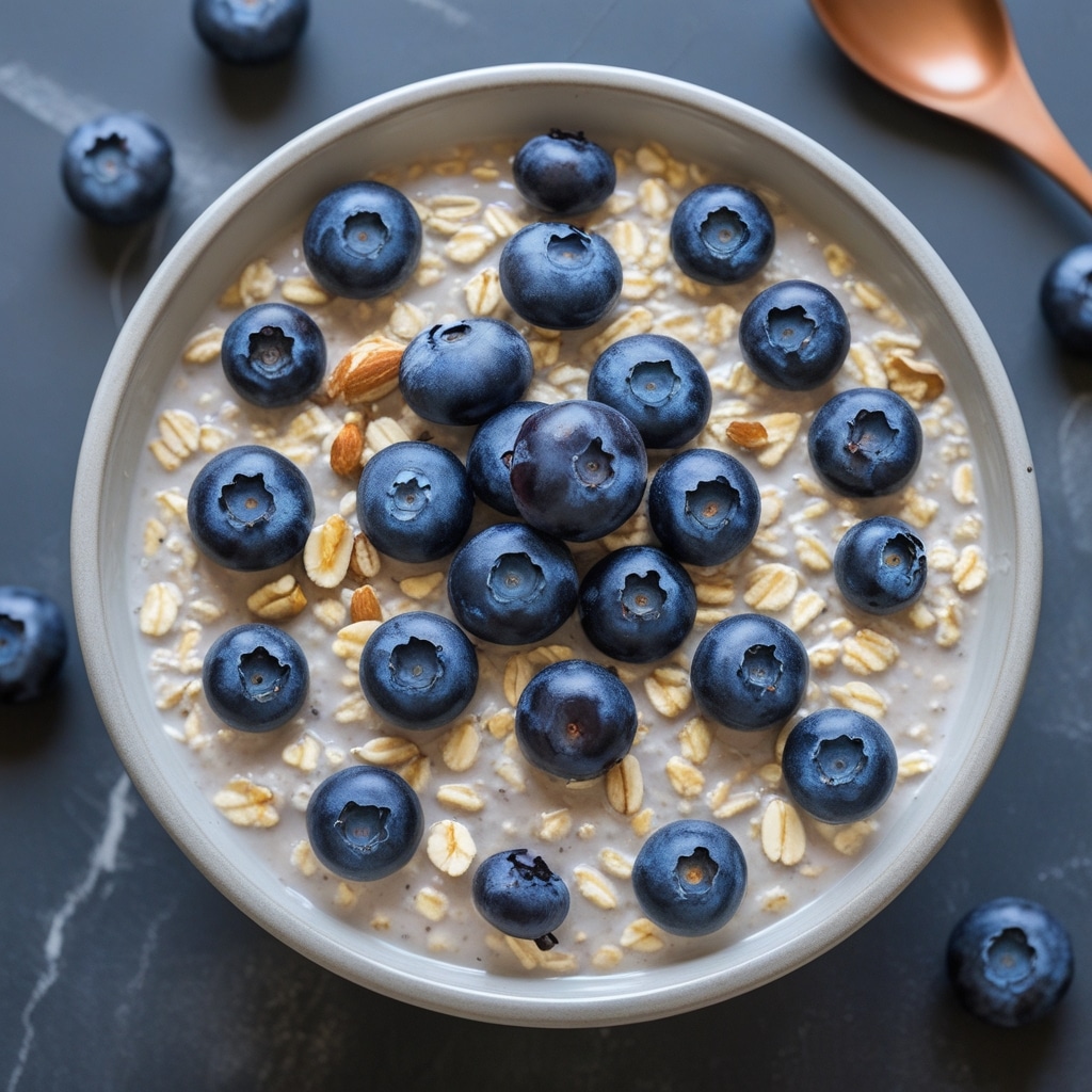 Blueberry Antioxidant Overnight Oats