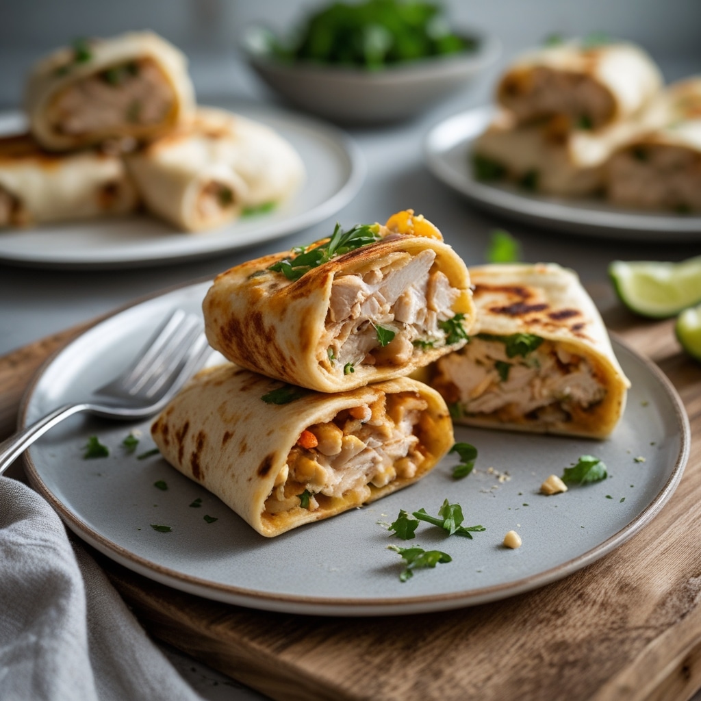 Mini Chicken Wraps