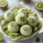 Kiwi Lime Protein Frozen Yogurt Bites