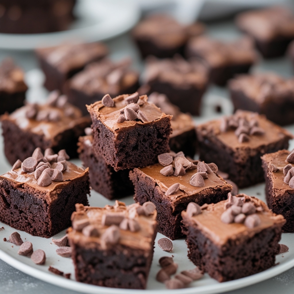 Black Bean Brownie Bites