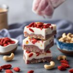 - Goji Berry Cashew Protein Frozen Yogurt Bars