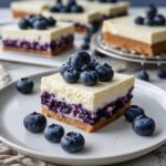 No-Bake Blueberry Cheesecake Bars