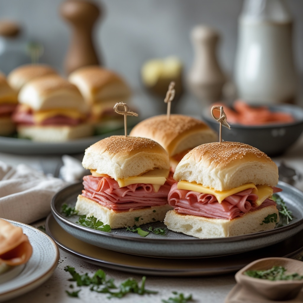 Ham and Cheese Sliders