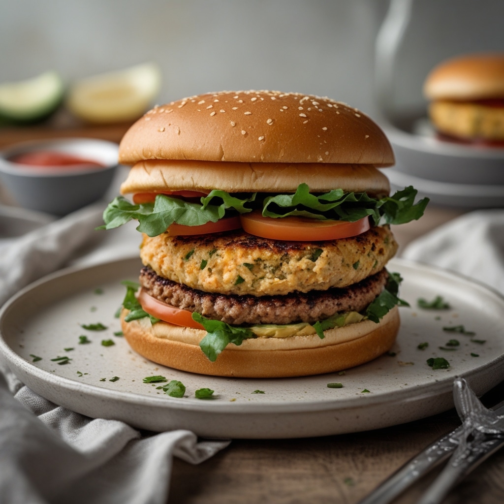 Ground Chicken Burger Recipe