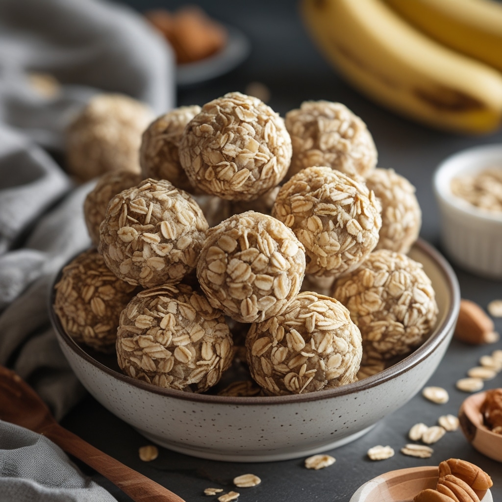 5-Minute Banana Oat Energy Bites